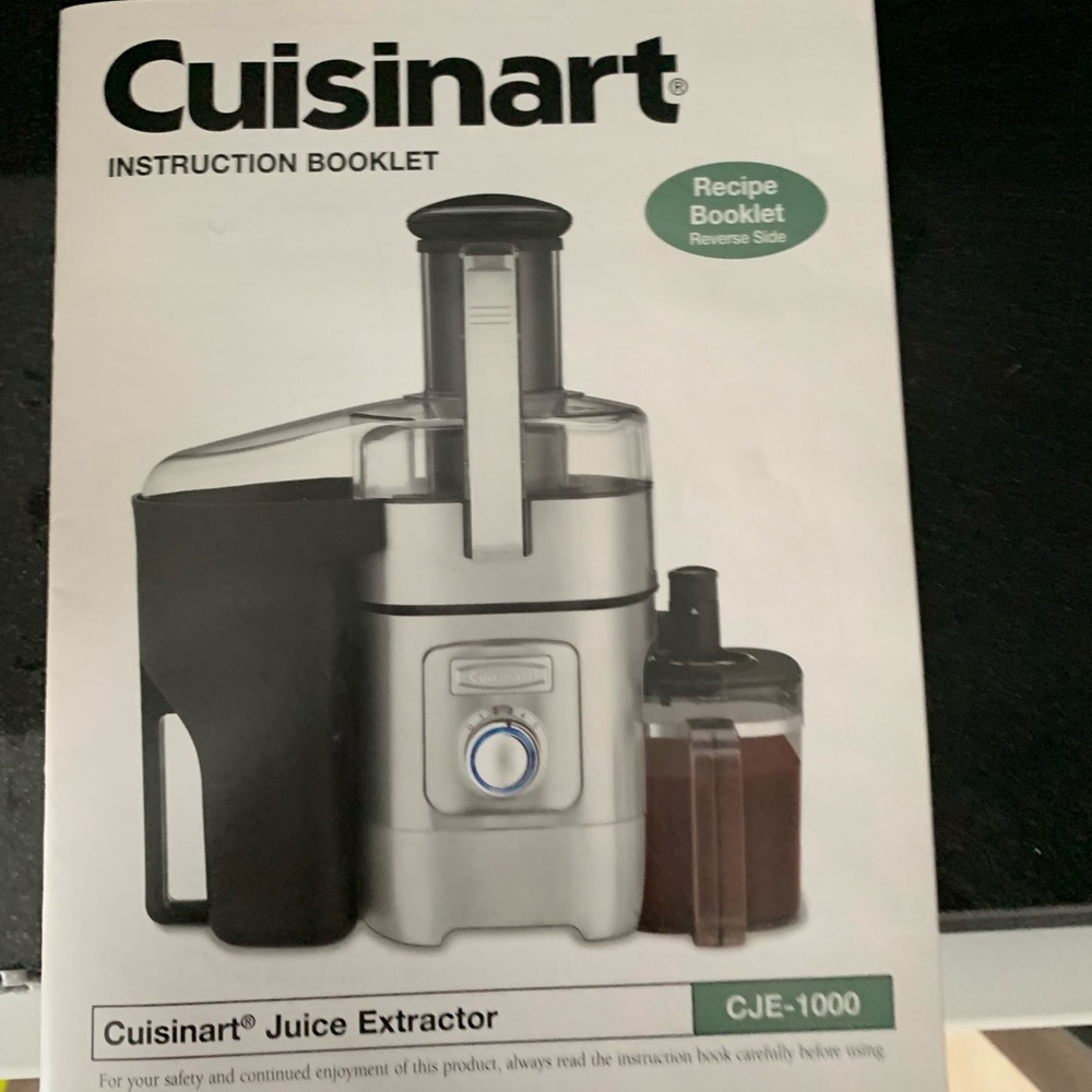 Cuisinart Juicer - brand new from box. Never used